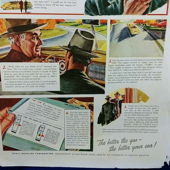 Betty Crocker Hurricane Lamp Ethyl Gasoline Corp Magazine Advertisement Print Ad - Picture 6 of 6